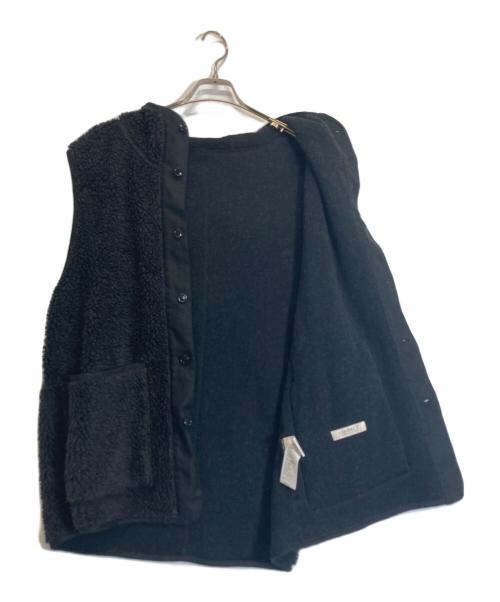 confect（コンフェクト）CONFECT (コンフェクト) ボアベスト グレー サイズ:3の古着・服飾アイテム