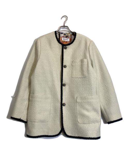 &ellecy（アンドエルシー）&ELLECY (アンドエルシー) コート ホワイト サイズ:Mの古着・服飾アイテム