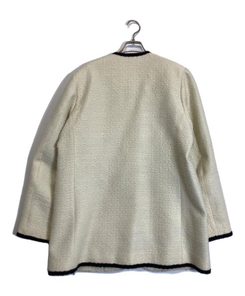 &ellecy（アンドエルシー）&ELLECY (アンドエルシー) コート ホワイト サイズ:Mの古着・服飾アイテム