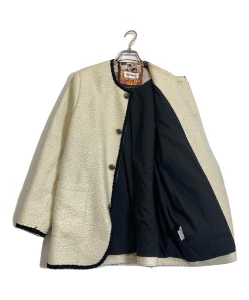 &ellecy（アンドエルシー）&ELLECY (アンドエルシー) コート ホワイト サイズ:Mの古着・服飾アイテム