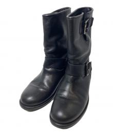 FABIO RUSCONI（ファビオルスコーニ）の古着「エンジニアブーツ」｜ブラック