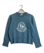 MONCLERモンクレール）の古着「ニット」｜ブルー