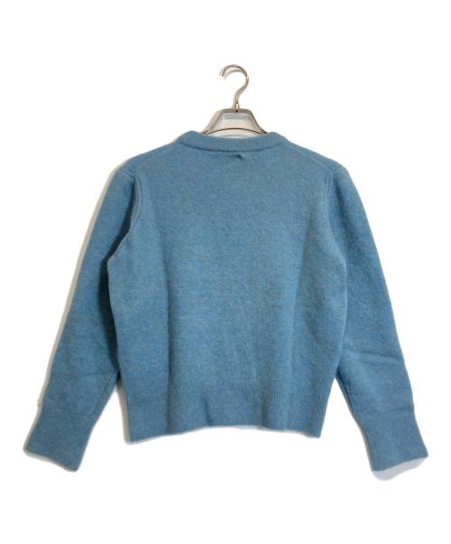 MONCLER（モンクレール）MONCLER (モンクレール) ニット ブルー サイズ:Sの古着・服飾アイテム