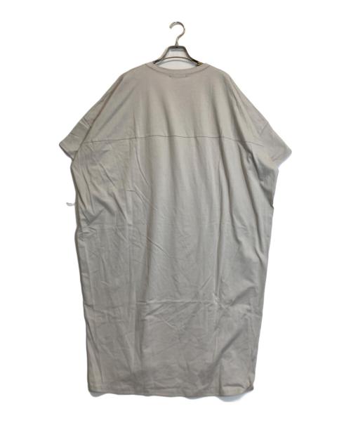 mizuiro-ind（ミズイロインド）mizuiro-ind (ミズイロインド) ワンピース ベージュ サイズ:-の古着・服飾アイテム