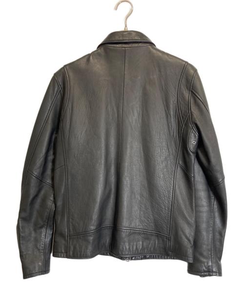 B:MING by BEAMS（ビーミングバイビームス）B:MING by BEAMS (ビーミングバイビームス) ラムレザージャケット ブラック サイズ:Lの古着・服飾アイテム