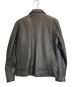 B:MING by BEAMS (ビーミングバイビームス) ラムレザージャケット ブラック サイズ:L：9000円