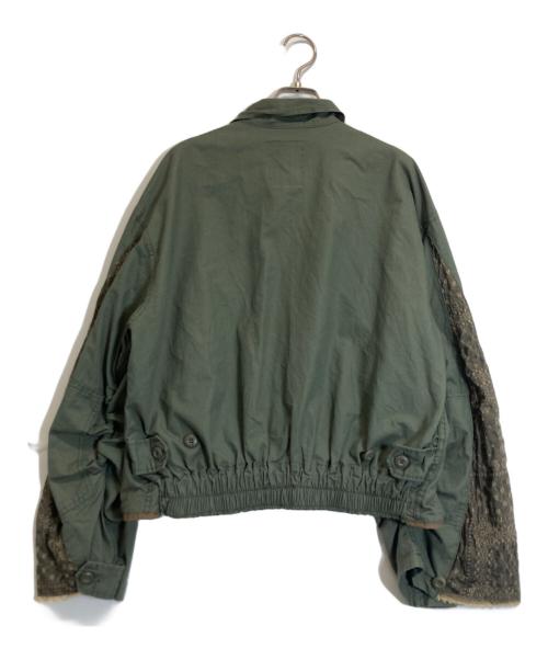 kha:ki（カーキ）kha:ki (カーキ) ミリタリージャケット グリーン サイズ:1の古着・服飾アイテム