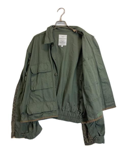 kha:ki（カーキ）kha:ki (カーキ) ミリタリージャケット グリーン サイズ:1の古着・服飾アイテム