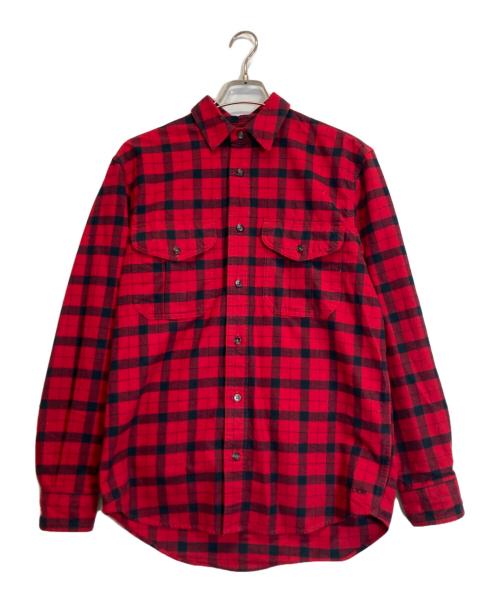 FILSON GARMENT（フィルソン ガーメント）FILSON GARMENT (フィルソン ガーメント) チェックシャツ レッド サイズ:Sの古着・服飾アイテム