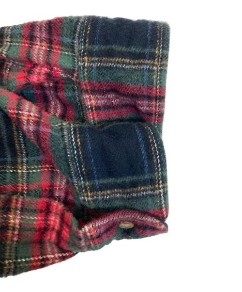 CIOTA（シオタ）CIOTA (シオタ) スビンコットンフランネルシャツ レッド サイズ:6の古着・服飾アイテム