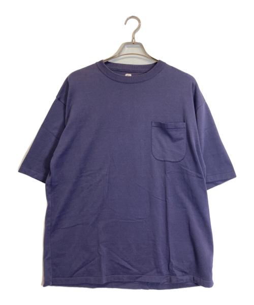 KAPTAIN SUNSHINE（キャプテンサンシャイン）KAPTAIN SUNSHINE (キャプテンサンシャイン) Tシャツ パープル サイズ:40の古着・服飾アイテム