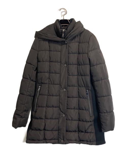Calvin Klein（カルバンクライン）Calvin Klein (カルバンクライン) 中綿コート ブラウン サイズ:Sの古着・服飾アイテム