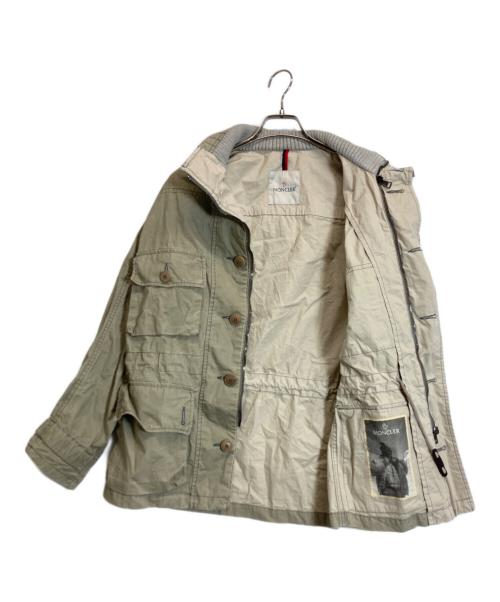 MONCLER（モンクレール）MONCLER (モンクレール) ミリタリージャケット ベージュ サイズ:1の古着・服飾アイテム