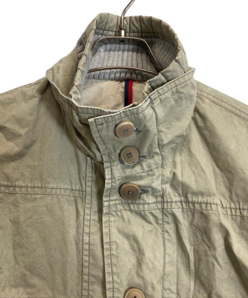 MONCLER（モンクレール）MONCLER (モンクレール) ミリタリージャケット ベージュ サイズ:1の古着・服飾アイテム