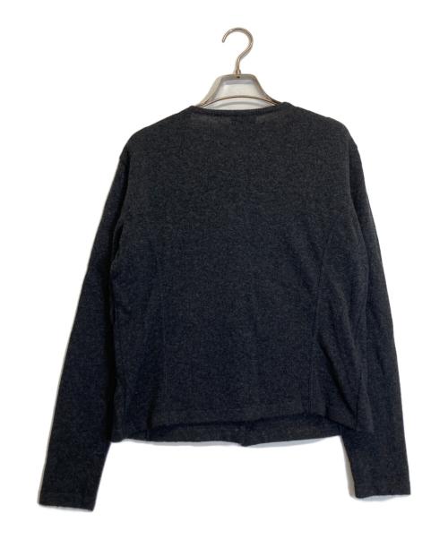 KENZO（ケンゾー）KENZO (ケンゾー) 刺繍カーディガン グレー サイズ:Mの古着・服飾アイテム