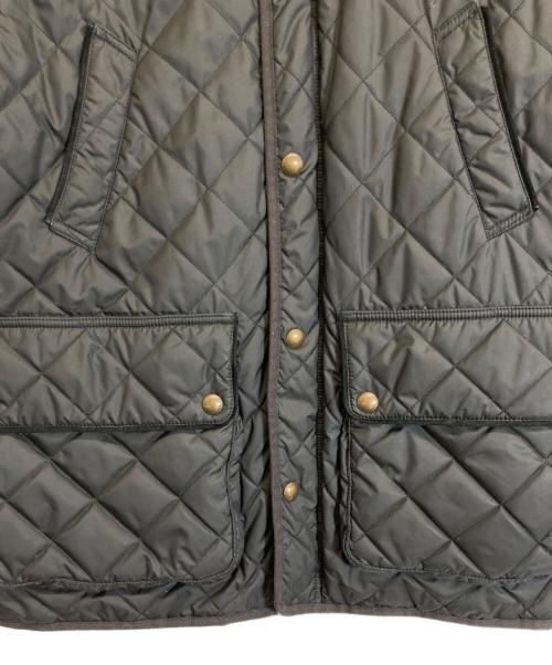 POLO RALPH LAUREN（ポロ・ラルフローレン）POLO RALPH LAUREN (ポロ・ラルフローレン) スウェード付きキルティングジャケット ブラック サイズ:Mの古着・服飾アイテム