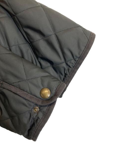 POLO RALPH LAUREN（ポロ・ラルフローレン）POLO RALPH LAUREN (ポロ・ラルフローレン) スウェード付きキルティングジャケット ブラック サイズ:Mの古着・服飾アイテム