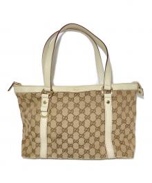 GUCCI（グッチ）の古着「ハンドバッグ」｜ブラウン