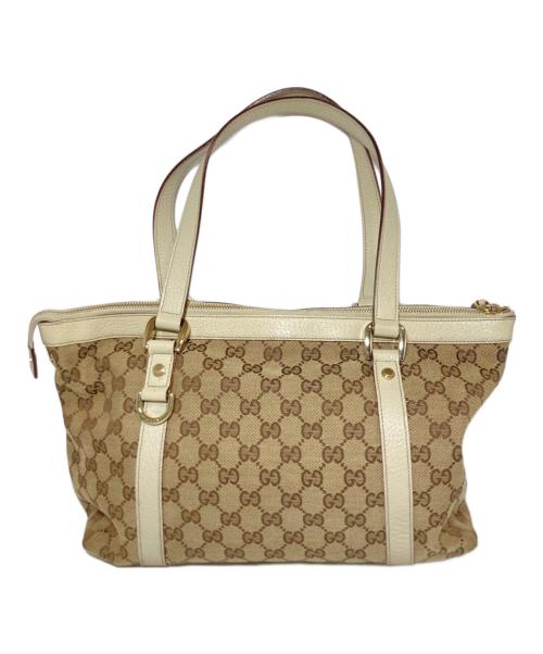 GUCCI（グッチ）GUCCI (グッチ) ハンドバッグ ブラウンの古着・服飾アイテム