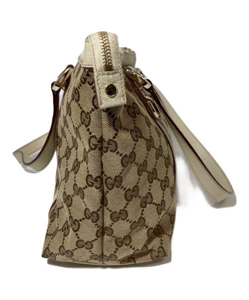 GUCCI（グッチ）GUCCI (グッチ) ハンドバッグ ブラウンの古着・服飾アイテム