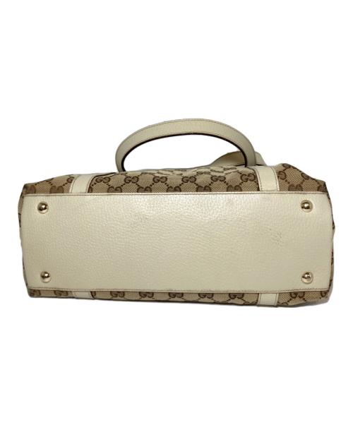 GUCCI（グッチ）GUCCI (グッチ) ハンドバッグ ブラウンの古着・服飾アイテム