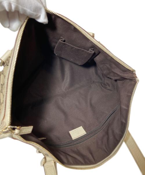 GUCCI（グッチ）GUCCI (グッチ) ハンドバッグ ブラウンの古着・服飾アイテム