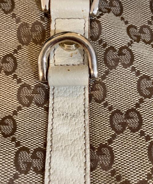 GUCCI（グッチ）GUCCI (グッチ) ハンドバッグ ブラウンの古着・服飾アイテム