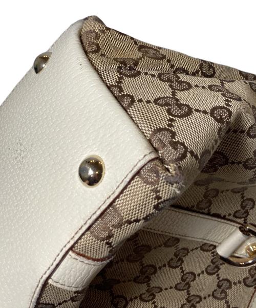 GUCCI（グッチ）GUCCI (グッチ) ハンドバッグ ブラウンの古着・服飾アイテム