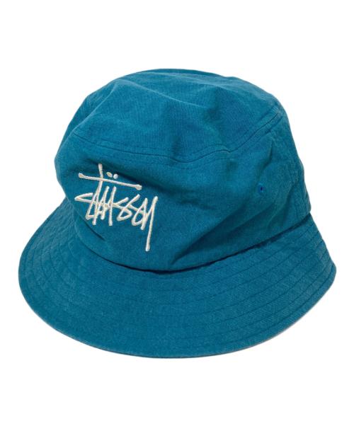 stussy（ステューシー）stussy (ステューシー) ハット ブルーの古着・服飾アイテム