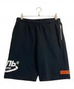 HERON PRESTONヘロンプレストン）の古着「ハーフパンツ」｜ブラック