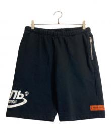 HERON PRESTON（ヘロンプレストン）の古着「ハーフパンツ」｜ブラック