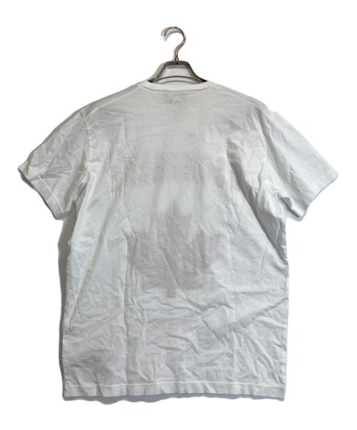 DSQUARED2（ディースクエアード）DSQUARED2 (ディースクエアード) ロゴＴシャツ ホワイト サイズ:XL 未使用品の古着・服飾アイテム