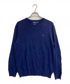 POLO RALPH LAURENポロ・ラルフローレン）の古着「カシミヤニット」｜ネイビー