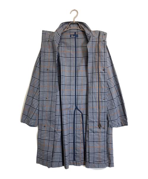 FRED PERRY（フレッドペリー）FRED PERRY (フレッドペリー) チェックコート グレー サイズ:Sの古着・服飾アイテム