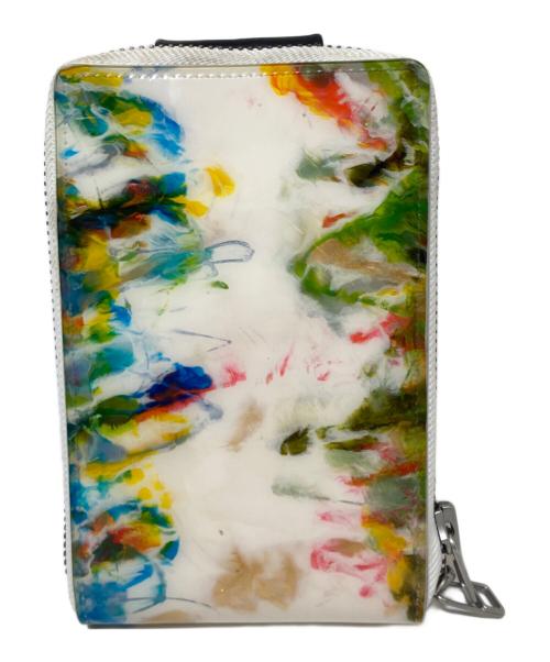 macromauro（マクロマウロ）macromauro (マクロマウロ) お財布ショルダー ホワイトの古着・服飾アイテム