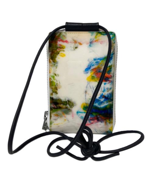 macromauro（マクロマウロ）macromauro (マクロマウロ) お財布ショルダー ホワイトの古着・服飾アイテム