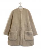 Mila Owenミラオーウェン）の古着「ボアコート」｜ブラウン