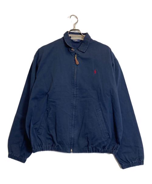 POLO RALPH LAUREN（ポロ・ラルフローレン）POLO RALPH LAUREN (ポロ・ラルフローレン) スイングトップ ネイビー サイズ:Lの古着・服飾アイテム