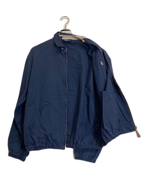 POLO RALPH LAUREN（ポロ・ラルフローレン）POLO RALPH LAUREN (ポロ・ラルフローレン) スイングトップ ネイビー サイズ:Lの古着・服飾アイテム