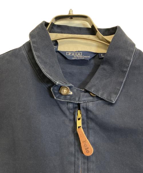 POLO RALPH LAUREN（ポロ・ラルフローレン）POLO RALPH LAUREN (ポロ・ラルフローレン) スイングトップ ネイビー サイズ:Lの古着・服飾アイテム