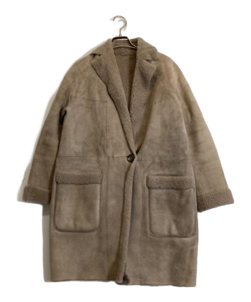 GRACE CLASS（グレースクラス）GRACE CLASS (グレースクラス) ラムレザーコート ブラウン サイズ:36の古着・服飾アイテム