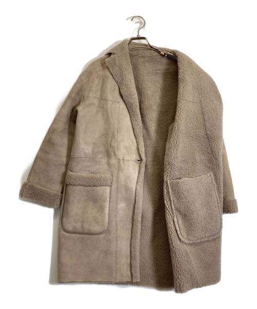 GRACE CLASS（グレースクラス）GRACE CLASS (グレースクラス) ラムレザーコート ブラウン サイズ:36の古着・服飾アイテム