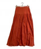 MARIHAマリハ）の古着「月影のスカート」｜オレンジ
