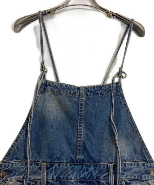 Whim Gazette（ウィムガゼット）Whim Gazette (ウィムガゼット) デニムオールインワン インディゴ サイズ:FREEの古着・服飾アイテム