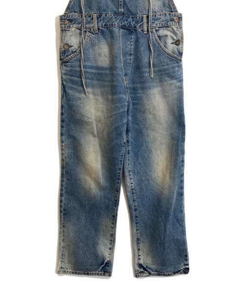 Whim Gazette（ウィムガゼット）Whim Gazette (ウィムガゼット) デニムオールインワン インディゴ サイズ:FREEの古着・服飾アイテム
