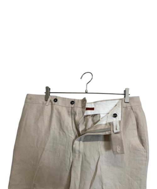 ZEGNA（ゼニア）ZEGNA (ゼニア) リネンチノパンツ ベージュ サイズ:50の古着・服飾アイテム