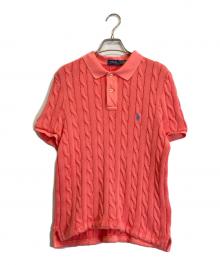 POLO RALPH LAUREN（ポロ・ラルフローレン）の古着「ポロシャツ」｜ピンク