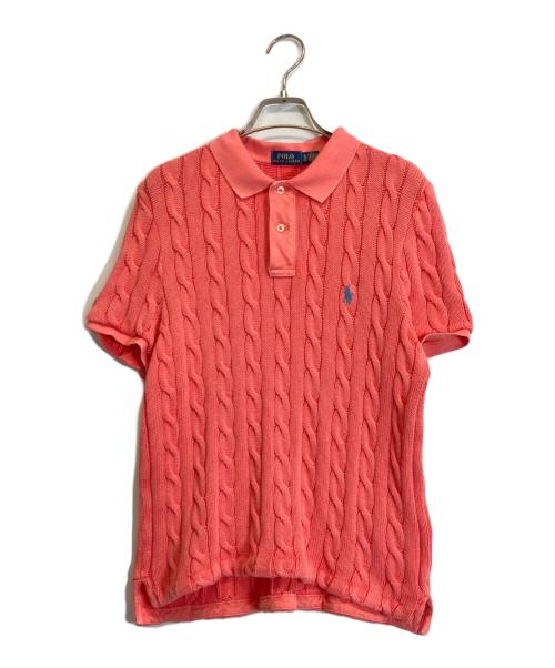 POLO RALPH LAUREN（ポロ・ラルフローレン）POLO RALPH LAUREN (ポロ・ラルフローレン) ポロシャツ ピンク サイズ:XLの古着・服飾アイテム
