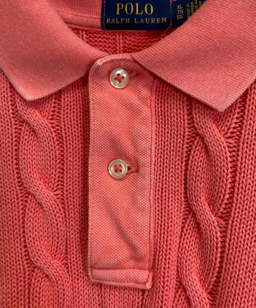 POLO RALPH LAUREN（ポロ・ラルフローレン）POLO RALPH LAUREN (ポロ・ラルフローレン) ポロシャツ ピンク サイズ:XLの古着・服飾アイテム