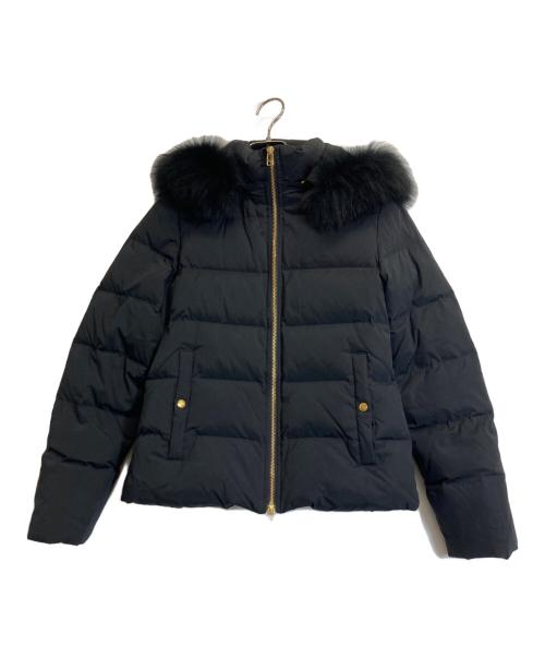 Demi-Luxe Beams（デミルクス ビームス）Demi-Luxe BEAMS (デミルクス ビームス) フォックスファー付きダウンジャケット ブラック サイズ:Sの古着・服飾アイテム